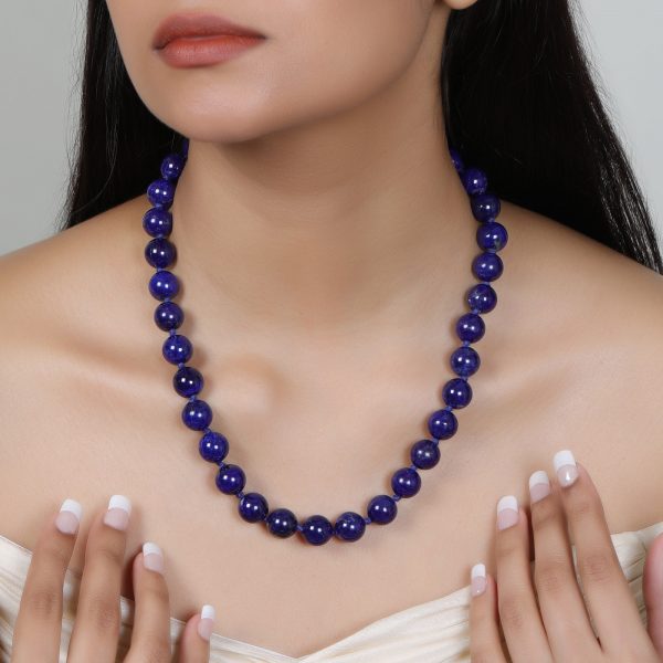 Lapis Beaded Necklace