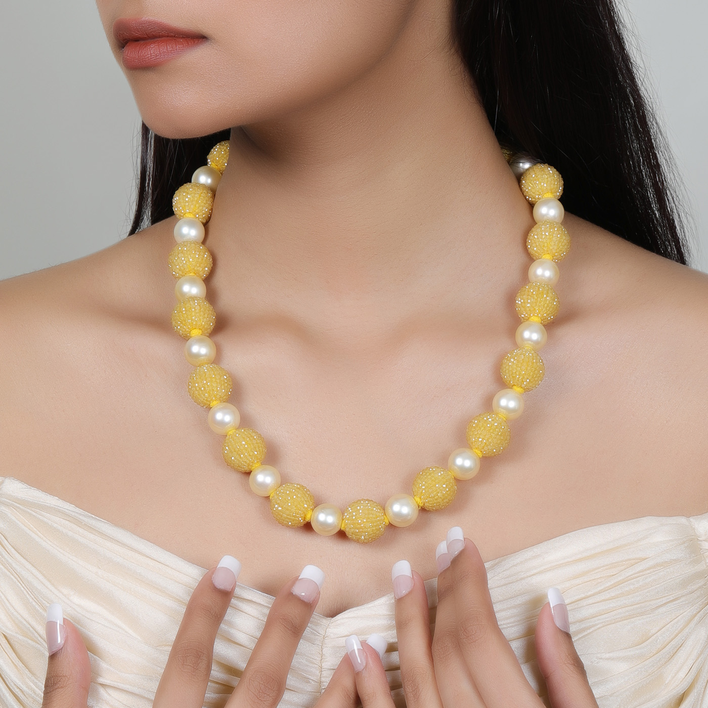 Elegant Yellow Sapphire Radiant Cut Pendant Necklace In Sterling Silver |  louilyjewelry