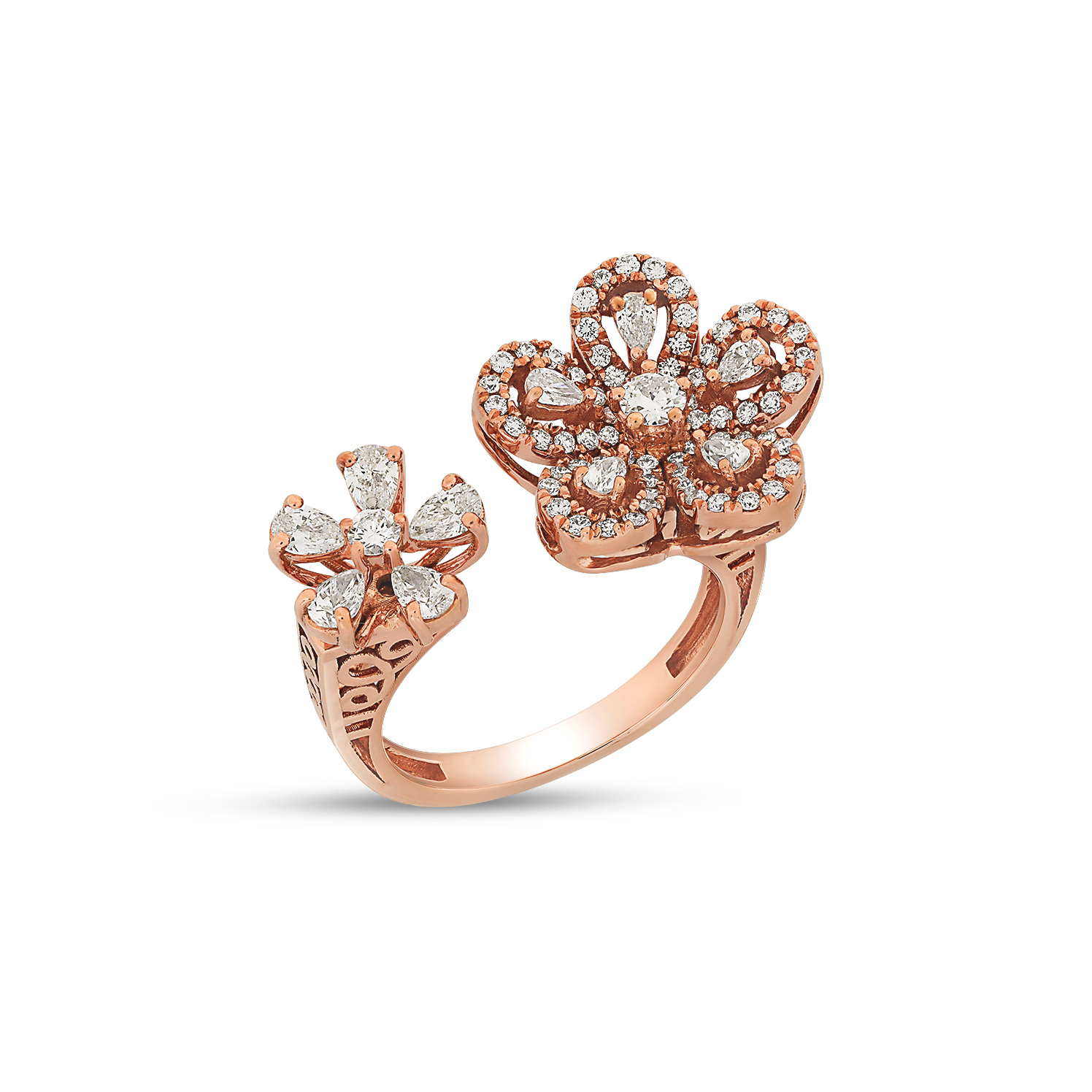 Buy Flower Shaped Ring Online In India - Etsy India