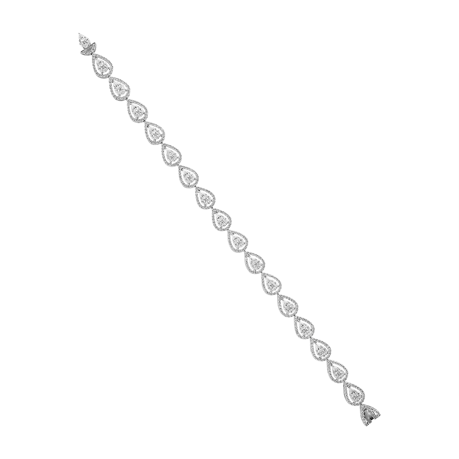 Graduated Bezel Diamond Tennis Bracelet – Ring Concierge