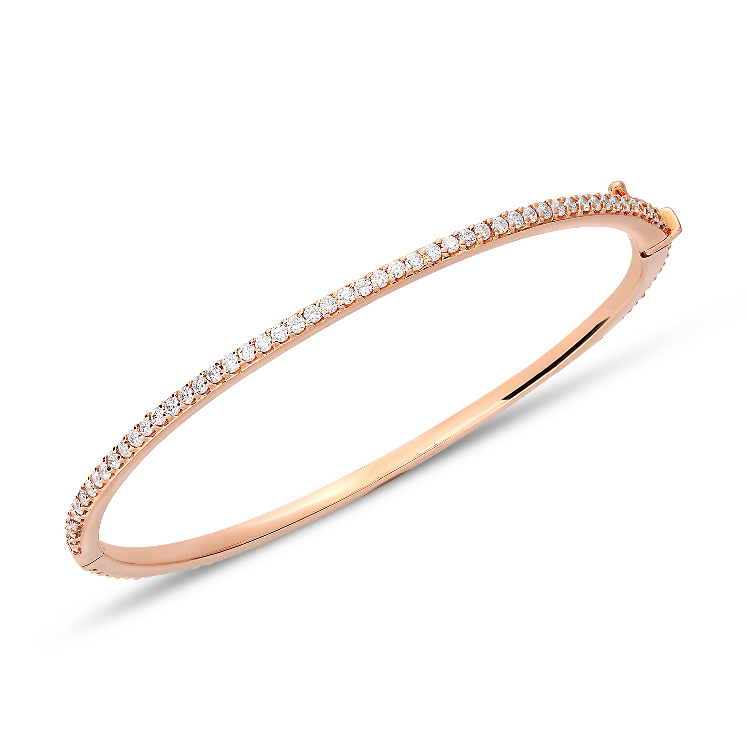 Govindji's | DIAMOND JEWELRY | Dazzling Brilliance: Handmade 18K Yellow  Gold Diamond Bangle