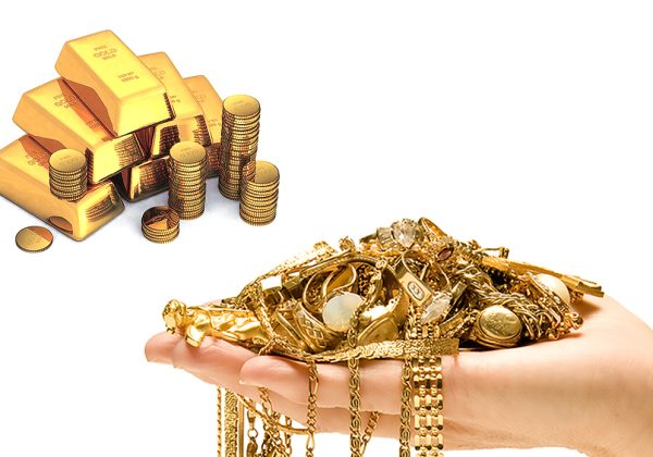 Gold banner